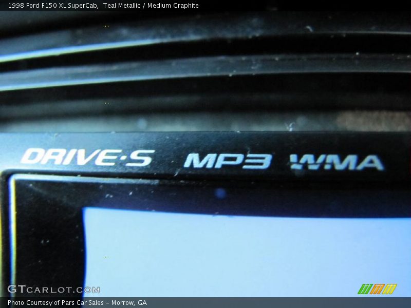 Teal Metallic / Medium Graphite 1998 Ford F150 XL SuperCab