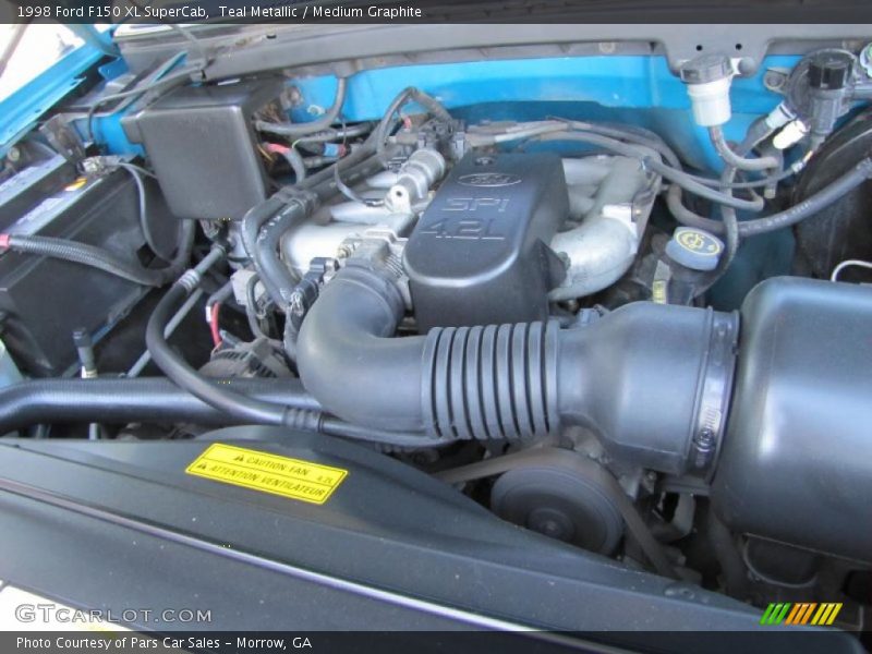  1998 F150 XL SuperCab Engine - 4.2 Liter OHV 12-Valve Essex V6