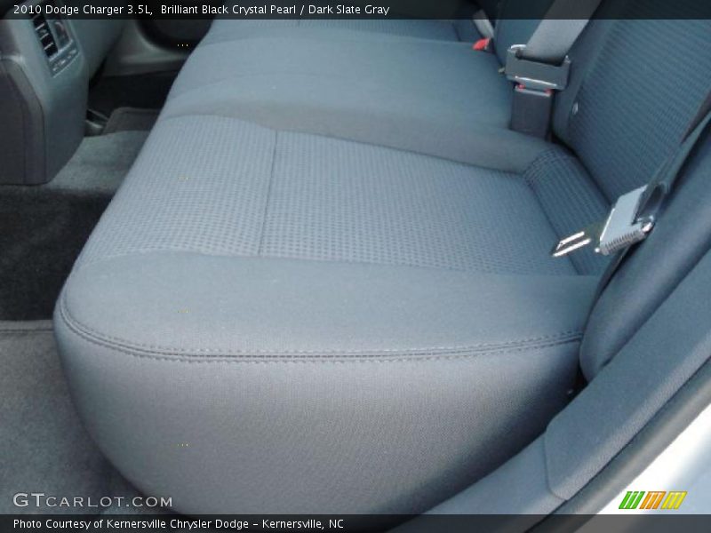 Brilliant Black Crystal Pearl / Dark Slate Gray 2010 Dodge Charger 3.5L