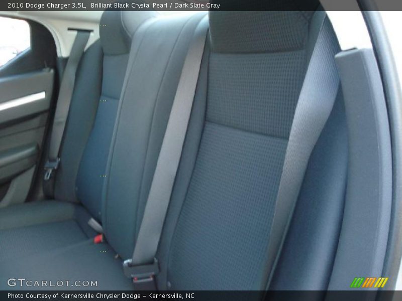 Brilliant Black Crystal Pearl / Dark Slate Gray 2010 Dodge Charger 3.5L