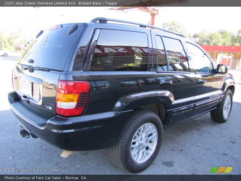 Brilliant Black / Taupe 2003 Jeep Grand Cherokee Limited 4x4
