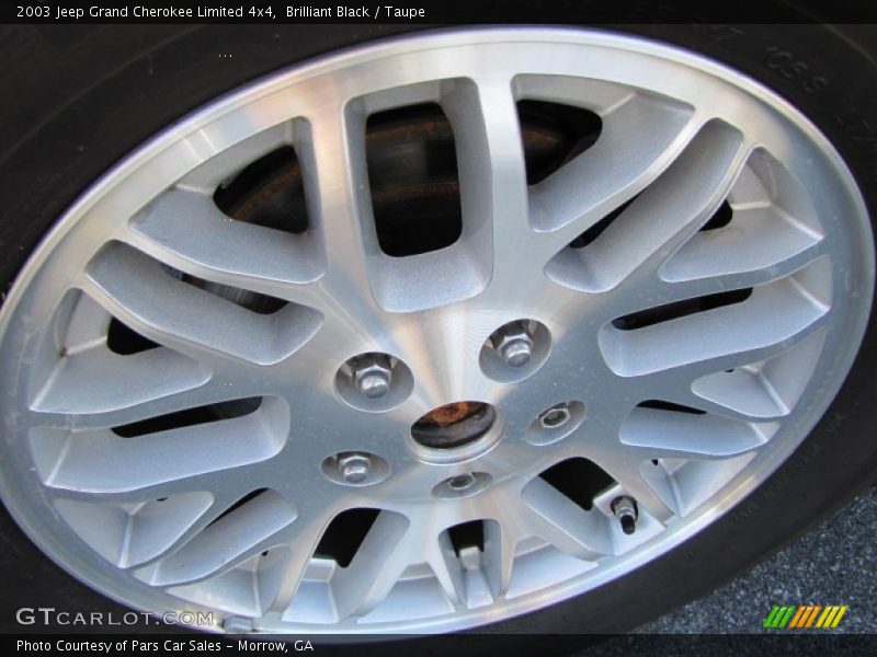 Brilliant Black / Taupe 2003 Jeep Grand Cherokee Limited 4x4