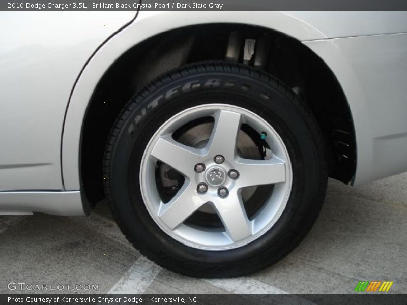 Brilliant Black Crystal Pearl / Dark Slate Gray 2010 Dodge Charger 3.5L