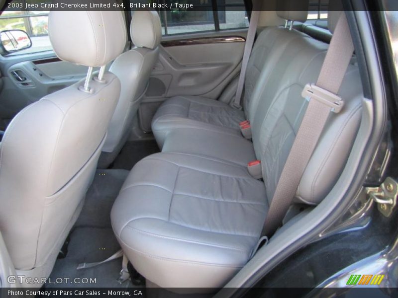 Brilliant Black / Taupe 2003 Jeep Grand Cherokee Limited 4x4