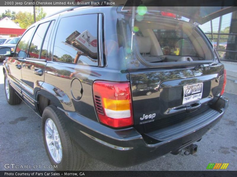 Brilliant Black / Taupe 2003 Jeep Grand Cherokee Limited 4x4