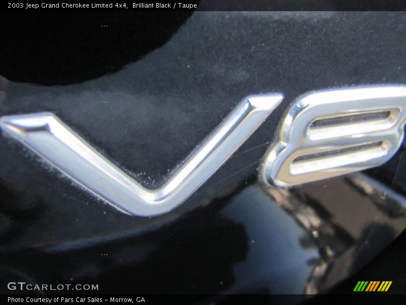 Brilliant Black / Taupe 2003 Jeep Grand Cherokee Limited 4x4