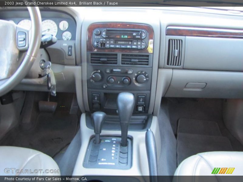 Brilliant Black / Taupe 2003 Jeep Grand Cherokee Limited 4x4