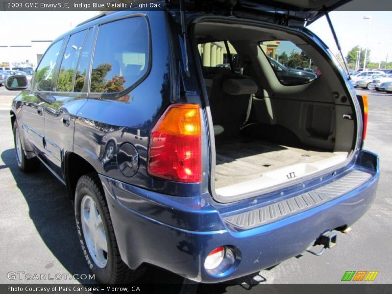 Indigo Blue Metallic / Light Oak 2003 GMC Envoy SLE