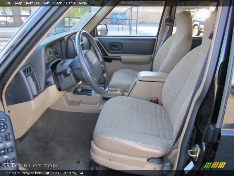  2000 Cherokee Sport Camel Beige Interior