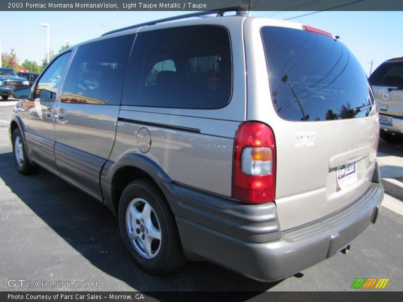 Light Taupe Metallic / Taupe 2003 Pontiac Montana MontanaVision
