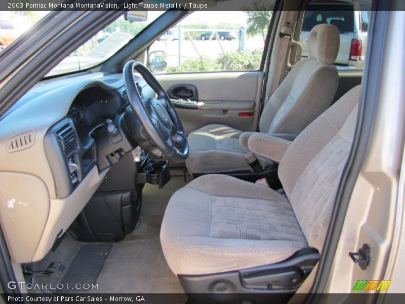  2003 Montana MontanaVision Taupe Interior