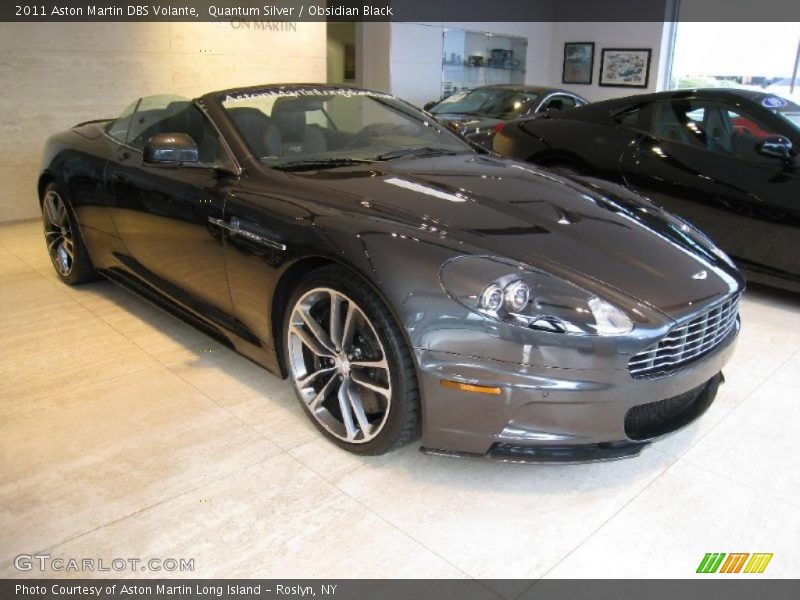 Quantum Silver / Obsidian Black 2011 Aston Martin DBS Volante