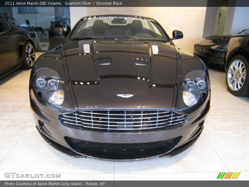 Quantum Silver / Obsidian Black 2011 Aston Martin DBS Volante