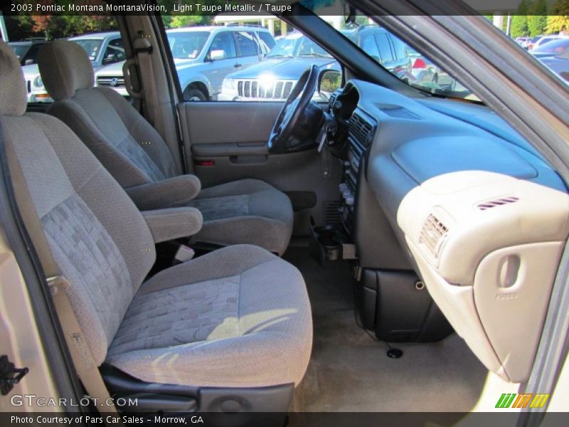 Light Taupe Metallic / Taupe 2003 Pontiac Montana MontanaVision