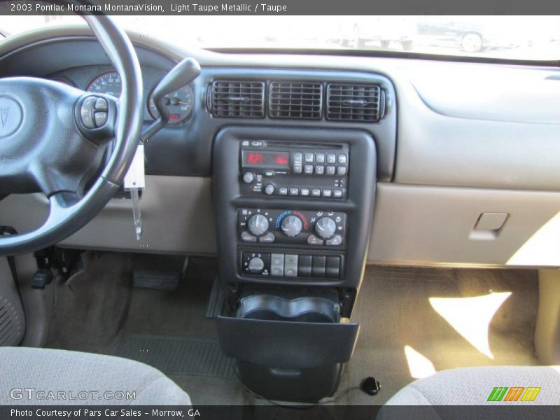 Light Taupe Metallic / Taupe 2003 Pontiac Montana MontanaVision