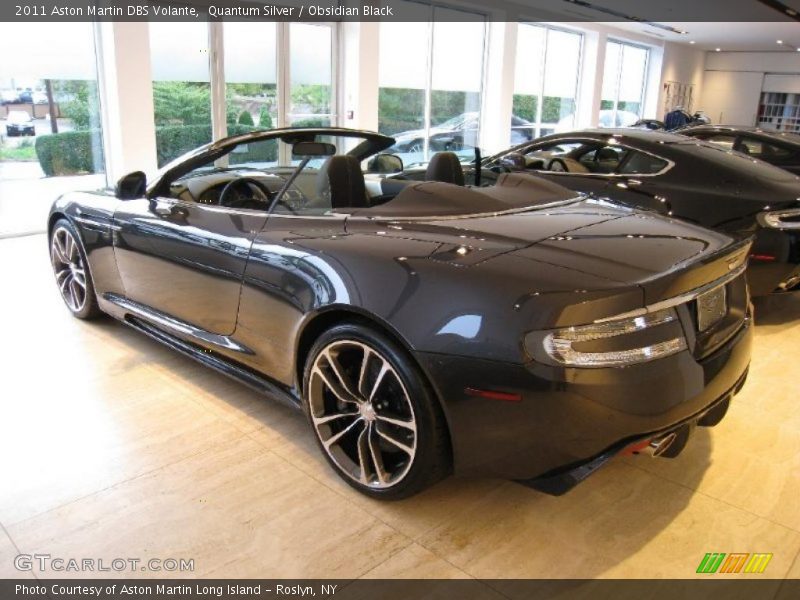 Quantum Silver / Obsidian Black 2011 Aston Martin DBS Volante