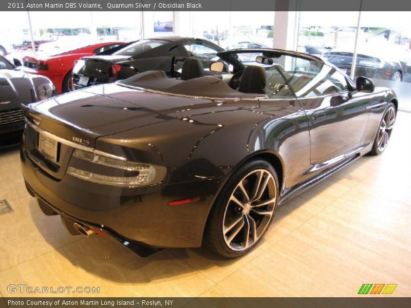 Quantum Silver / Obsidian Black 2011 Aston Martin DBS Volante