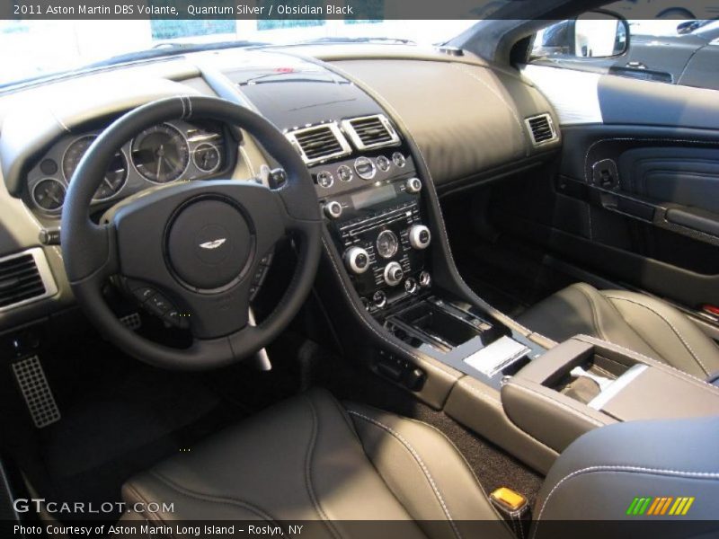  2011 DBS Volante Obsidian Black Interior