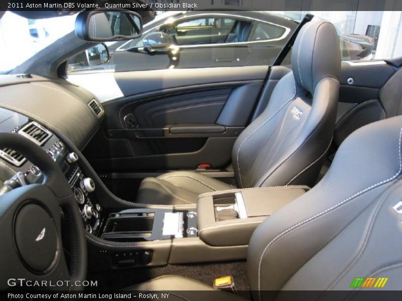  2011 DBS Volante Obsidian Black Interior