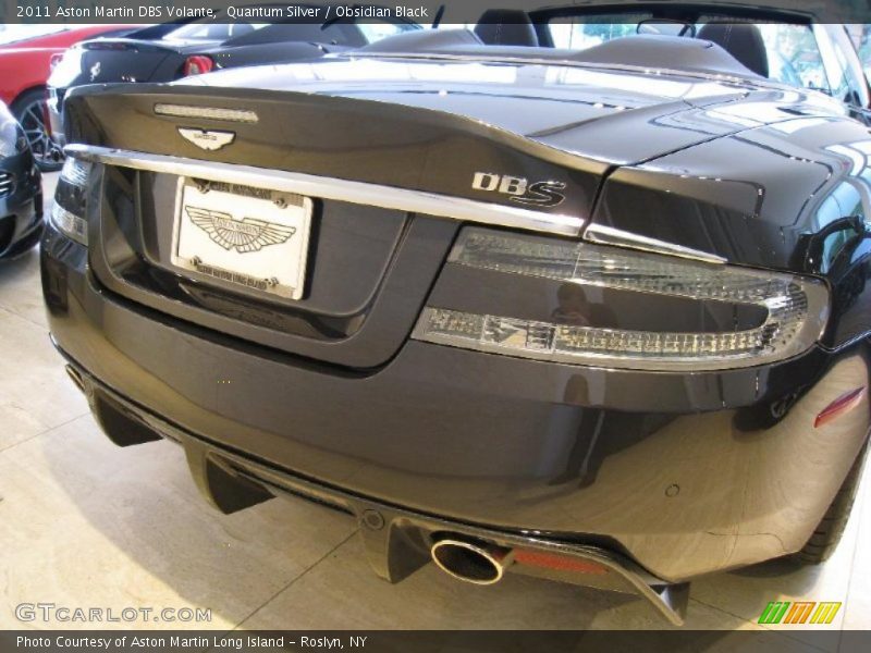 Quantum Silver / Obsidian Black 2011 Aston Martin DBS Volante