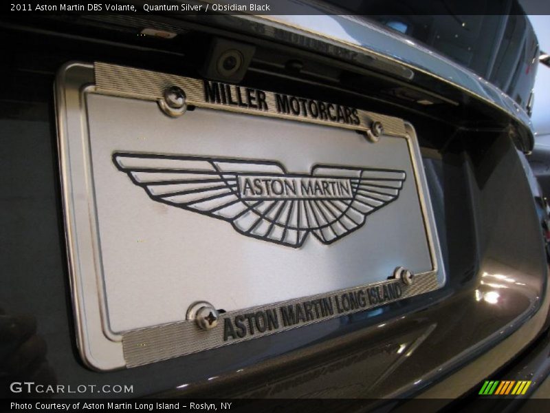 Quantum Silver / Obsidian Black 2011 Aston Martin DBS Volante