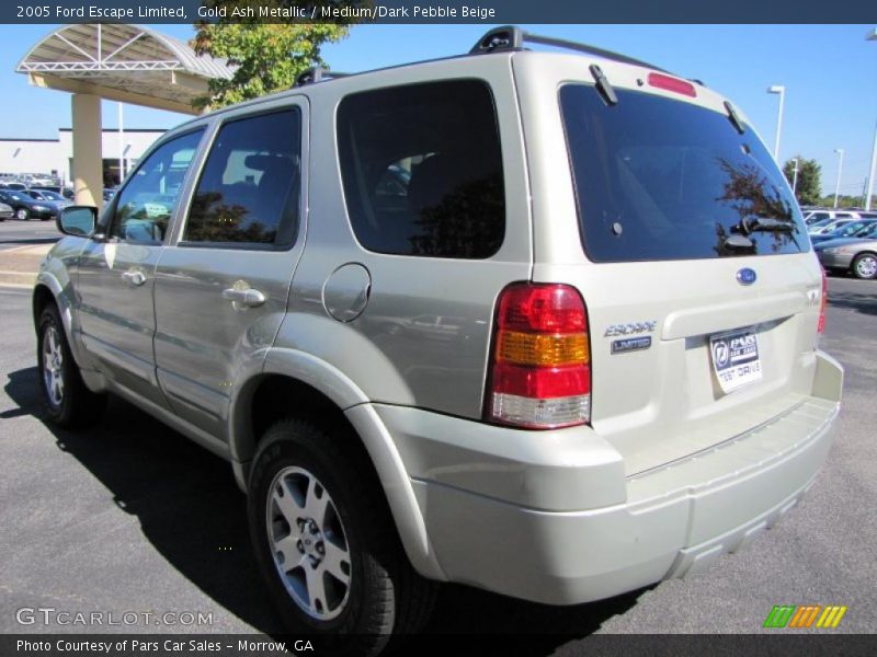 Gold Ash Metallic / Medium/Dark Pebble Beige 2005 Ford Escape Limited