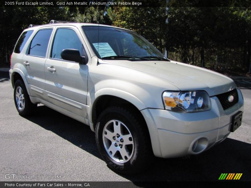 Gold Ash Metallic / Medium/Dark Pebble Beige 2005 Ford Escape Limited