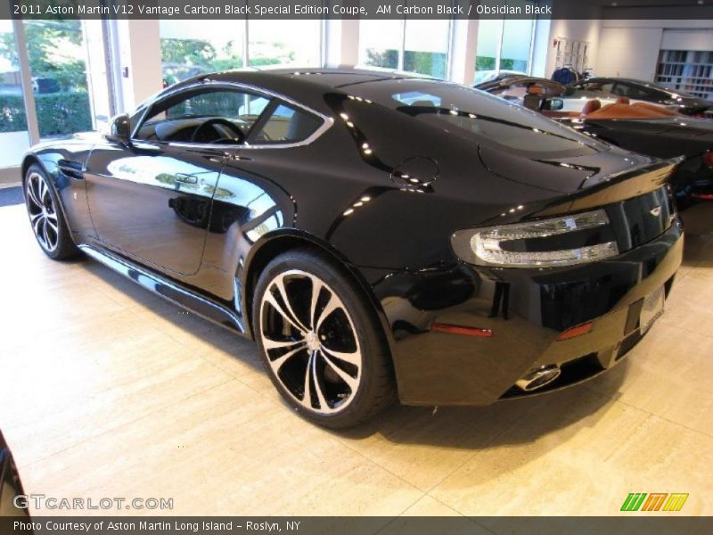 AM Carbon Black / Obsidian Black 2011 Aston Martin V12 Vantage Carbon Black Special Edition Coupe