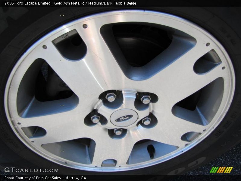 Gold Ash Metallic / Medium/Dark Pebble Beige 2005 Ford Escape Limited
