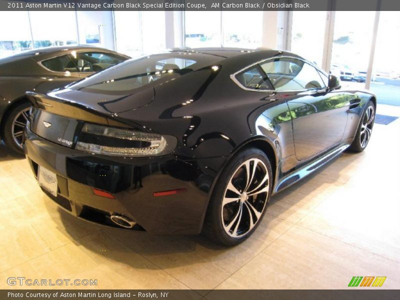 AM Carbon Black / Obsidian Black 2011 Aston Martin V12 Vantage Carbon Black Special Edition Coupe