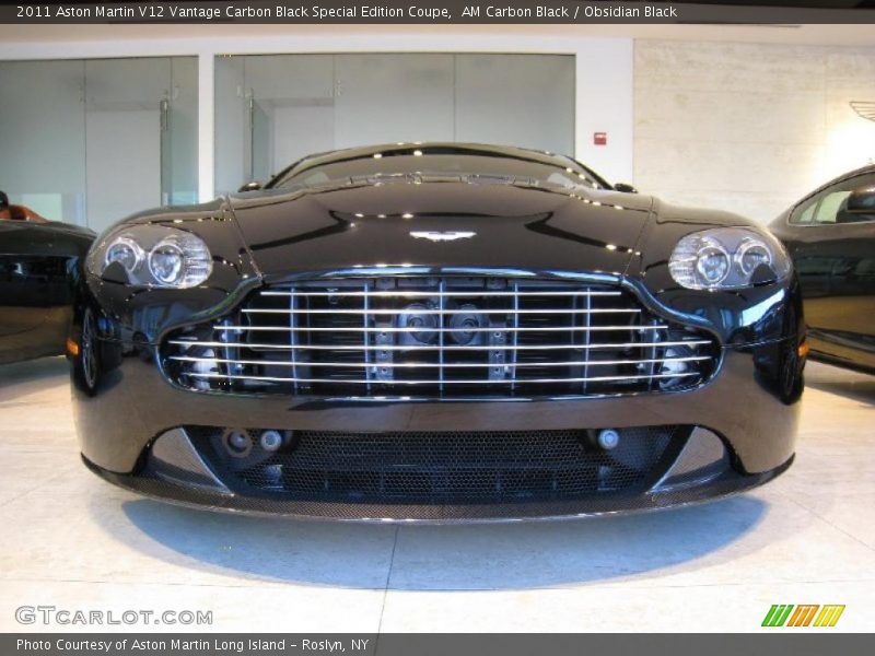 AM Carbon Black / Obsidian Black 2011 Aston Martin V12 Vantage Carbon Black Special Edition Coupe