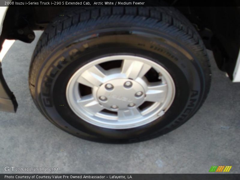 Arctic White / Medium Pewter 2008 Isuzu i-Series Truck i-290 S Extended Cab