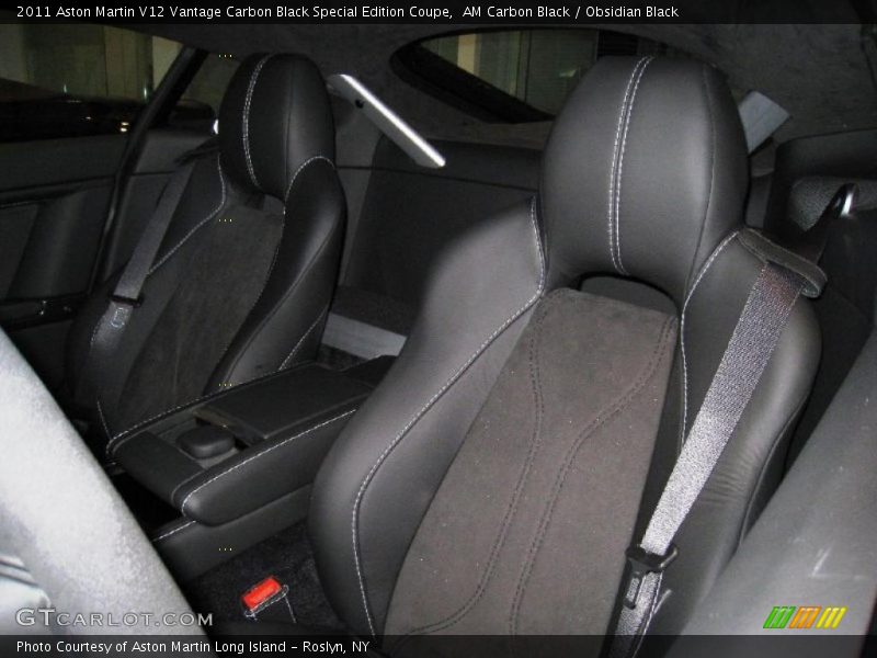  2011 V12 Vantage Carbon Black Special Edition Coupe Obsidian Black Interior