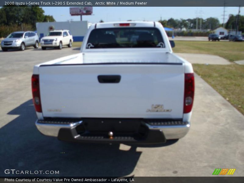 Arctic White / Medium Pewter 2008 Isuzu i-Series Truck i-290 S Extended Cab