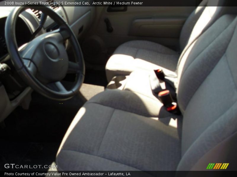 Arctic White / Medium Pewter 2008 Isuzu i-Series Truck i-290 S Extended Cab