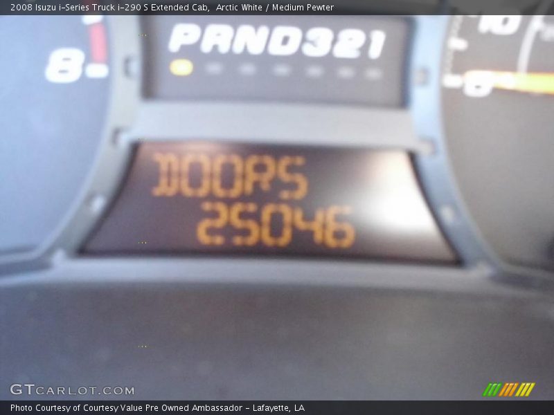 Arctic White / Medium Pewter 2008 Isuzu i-Series Truck i-290 S Extended Cab