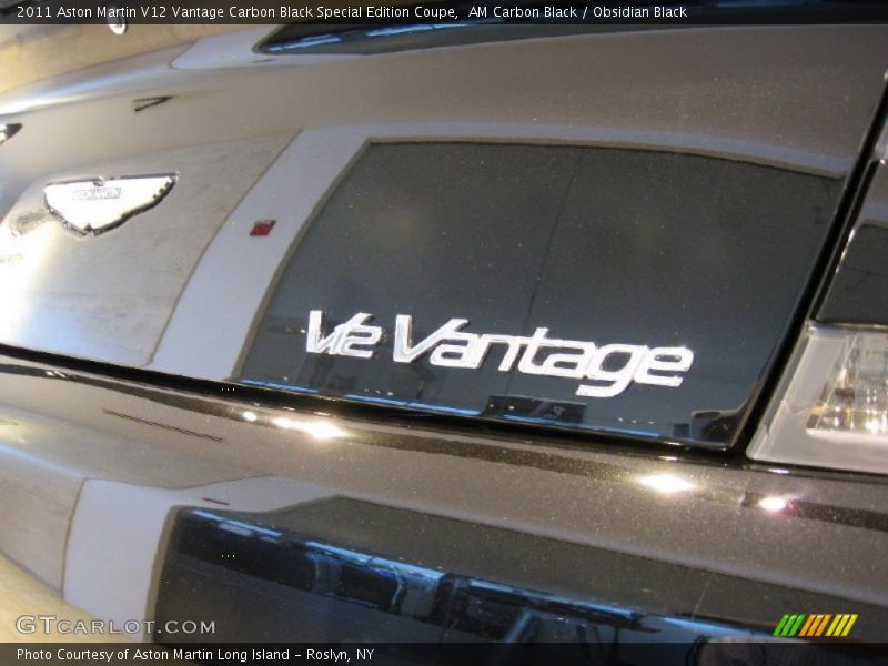  2011 V12 Vantage Carbon Black Special Edition Coupe Logo
