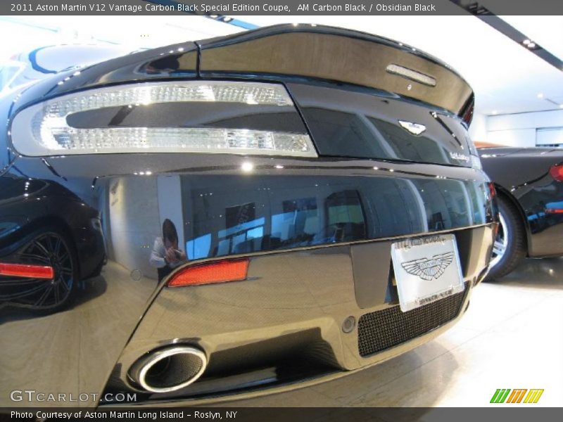 AM Carbon Black / Obsidian Black 2011 Aston Martin V12 Vantage Carbon Black Special Edition Coupe
