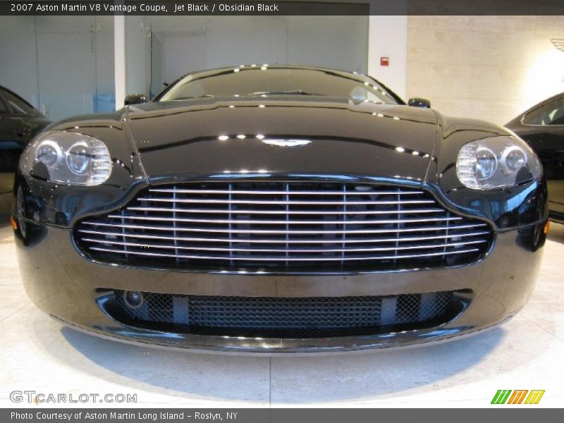 Jet Black / Obsidian Black 2007 Aston Martin V8 Vantage Coupe
