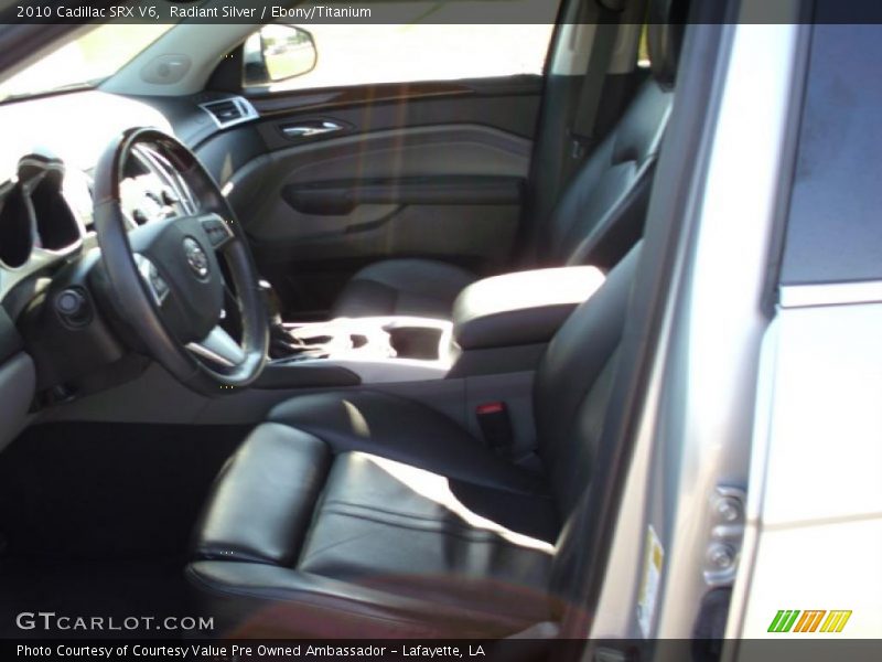 Radiant Silver / Ebony/Titanium 2010 Cadillac SRX V6