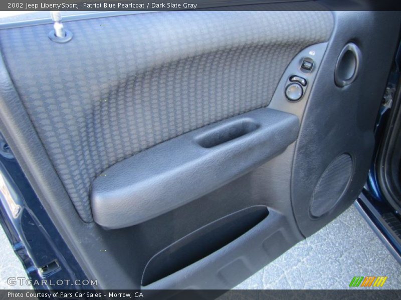 Patriot Blue Pearlcoat / Dark Slate Gray 2002 Jeep Liberty Sport