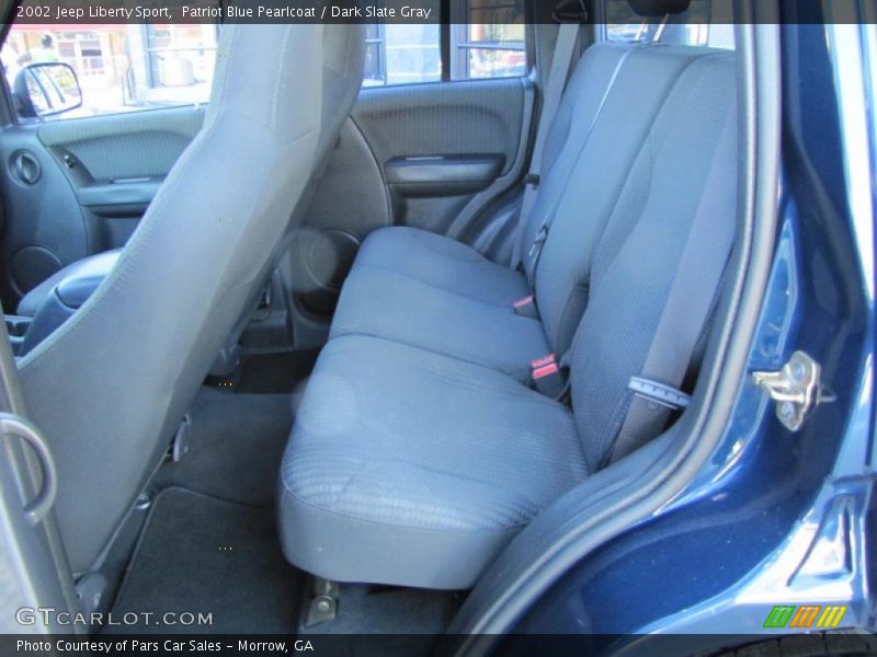 Patriot Blue Pearlcoat / Dark Slate Gray 2002 Jeep Liberty Sport