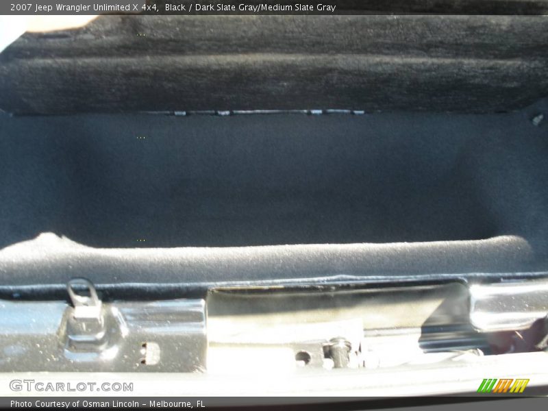 Black / Dark Slate Gray/Medium Slate Gray 2007 Jeep Wrangler Unlimited X 4x4