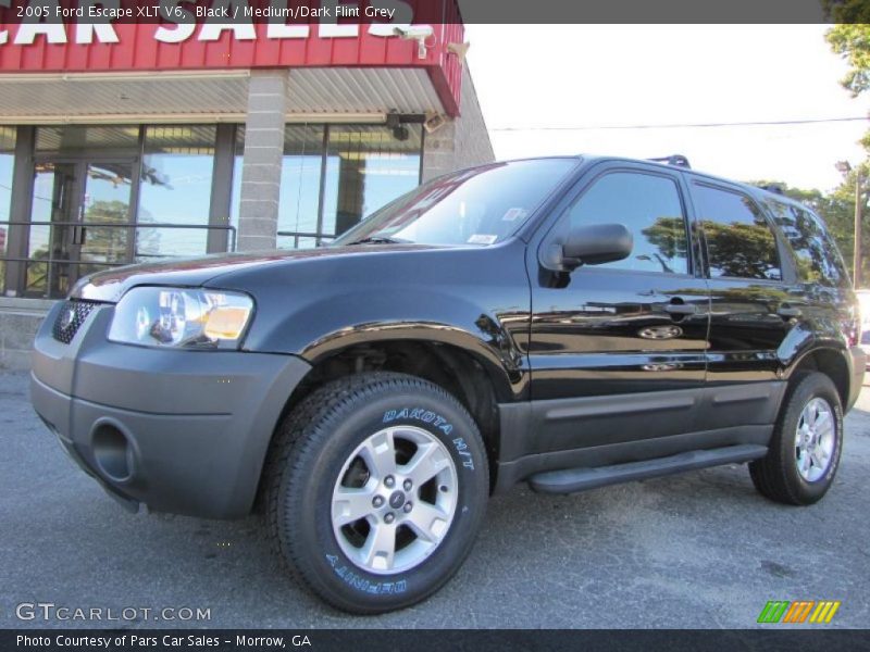 Black / Medium/Dark Flint Grey 2005 Ford Escape XLT V6