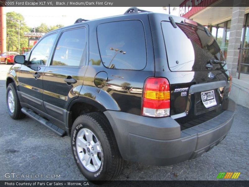 Black / Medium/Dark Flint Grey 2005 Ford Escape XLT V6