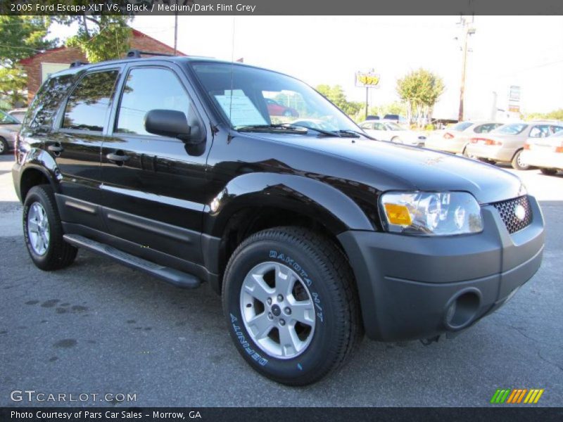 Black / Medium/Dark Flint Grey 2005 Ford Escape XLT V6