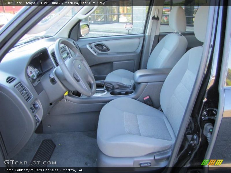 Black / Medium/Dark Flint Grey 2005 Ford Escape XLT V6