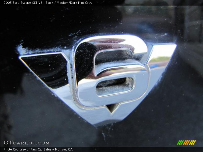 Black / Medium/Dark Flint Grey 2005 Ford Escape XLT V6