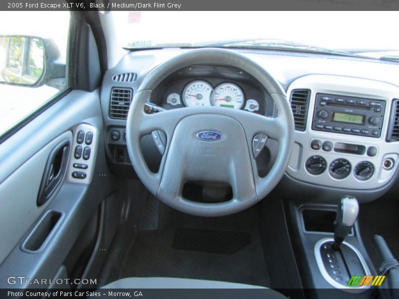 Black / Medium/Dark Flint Grey 2005 Ford Escape XLT V6