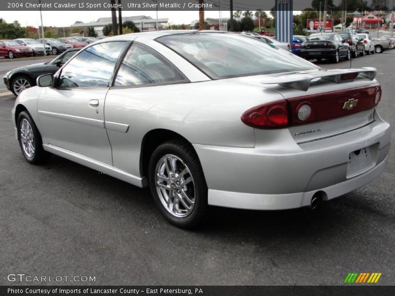 Ultra Silver Metallic / Graphite 2004 Chevrolet Cavalier LS Sport Coupe